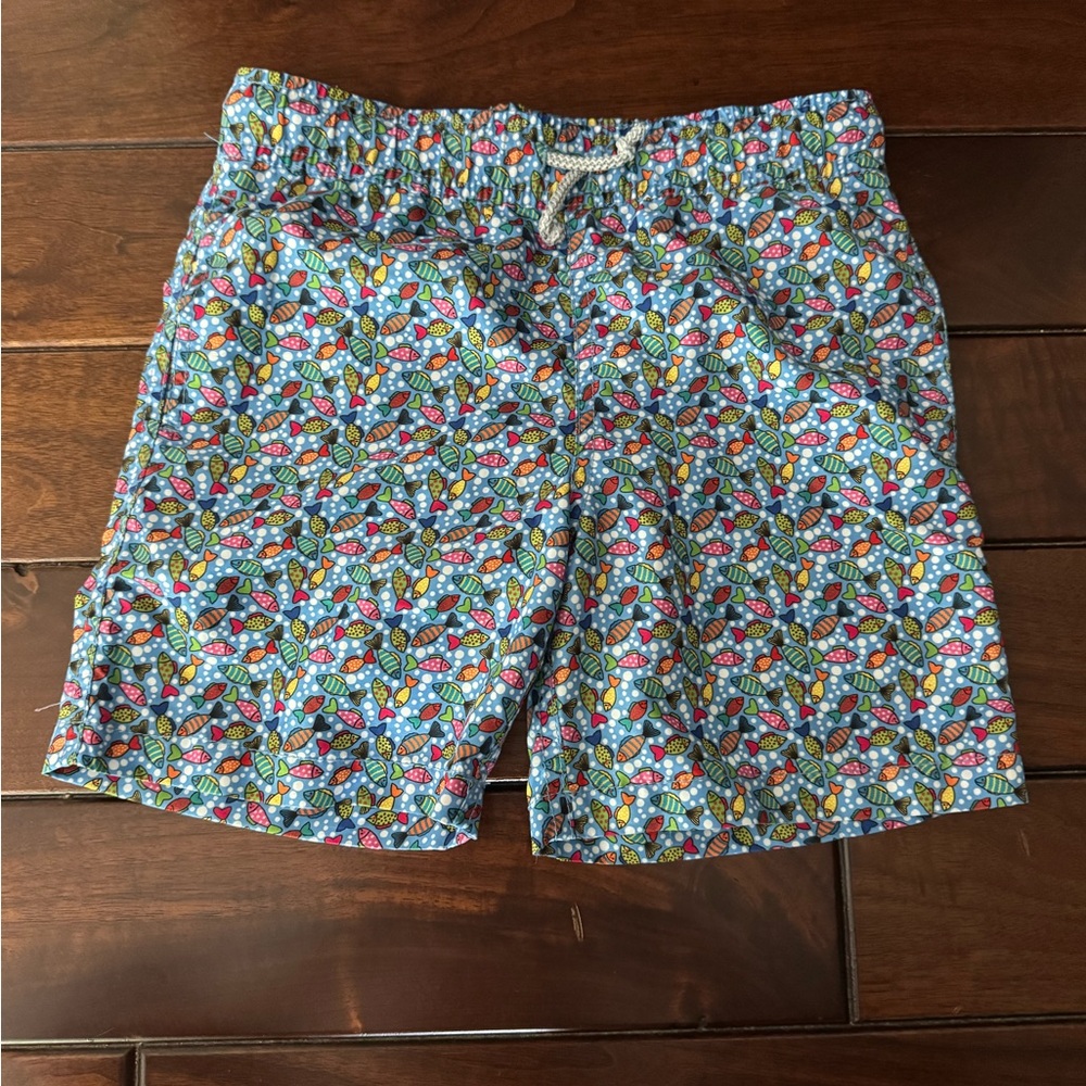 Blueport Boys Colorful fish Patterned Swim Shorts